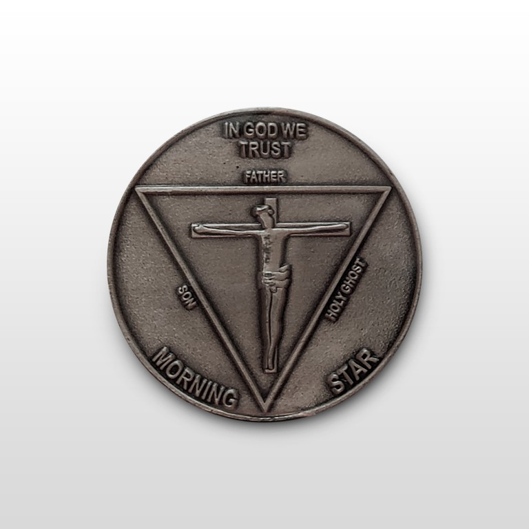 Lucifer Morningstar (TV Show) Pewter-Tone Inspired Replica Coin 1:1 Scale - no case